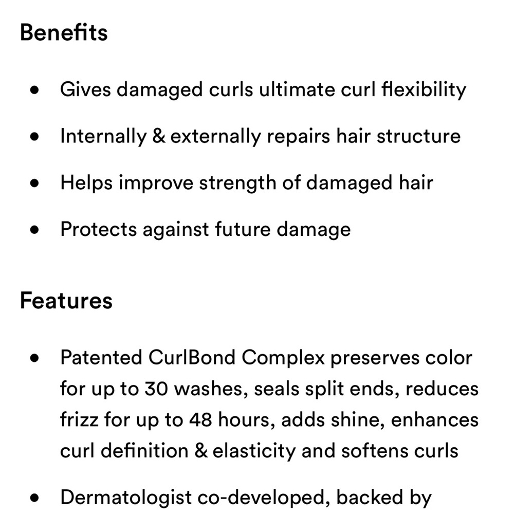 $4β€οΈβπ₯ DevaCurl Curlbond Re-Coiling Treatment Mask π©π½β𦱠NEW Deep Hydration - Picture 6 of 7